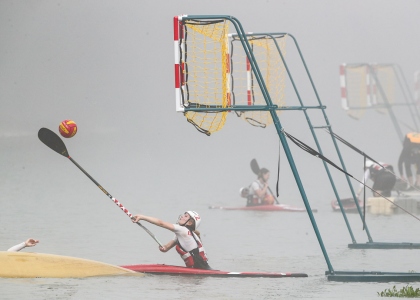 Canoe polo fog St Omer world championships 2022