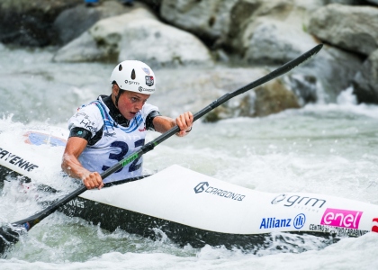 Cecilia Panato Italy wildwater canoeing Mezzana 2026 2