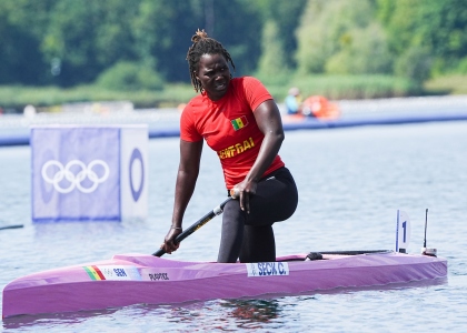 Combe Seck canoe kayak sprint Senegal Paris 2024 Olympics