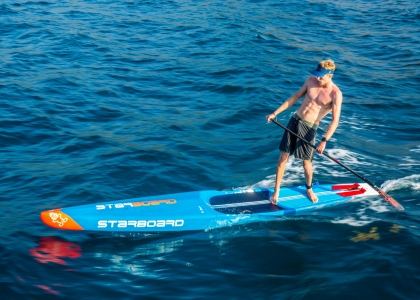 USA Connor Baxter stand up paddling