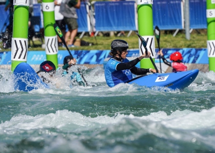 Canoe Slalom New Zealand Coach Luuka Jones Finn Butcher