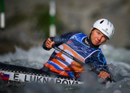 Emanuela Luknarova Slovakia canoe slalom World Cup Ivrea 2024