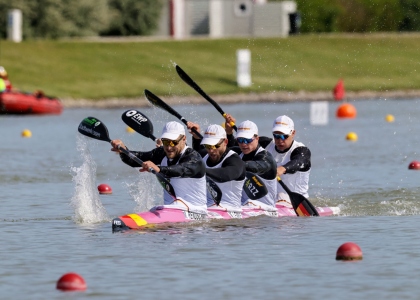 Germany K4 kayak sprint szeged 2025