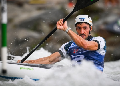 Giovanni De Gennaro Italy Ivrea kayak slalom world cup 2024