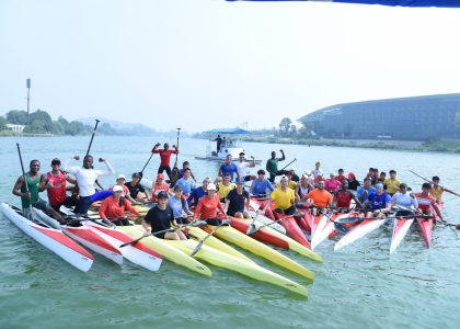 The camp in Hangzhou will run until November 9