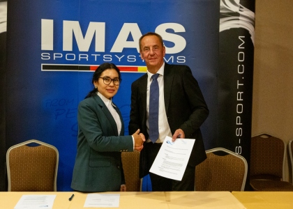 IMAS Sales Manager Sales Manager Rano Franz ICF President Thomas Konietzko