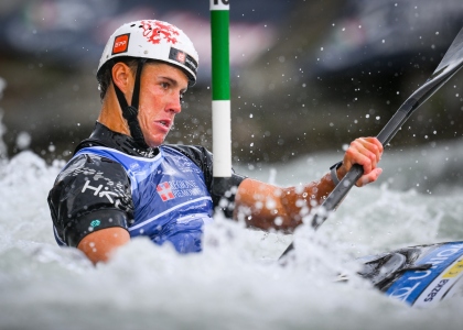 Jakub Krejci Czechia kayak slalom world cup Ivrea 2024