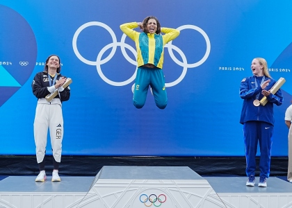 Jessica Fox Olympics Paris 2024 canoe gold