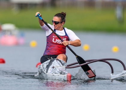 Jillian Elwart USA Paracanoe Paralympics Paris 2024