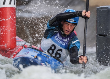 Joseph Clarke Sydney 2005 Great Britain kayak cross