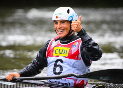 Maialen Chourraut canoe kayak slalom 2024 La Seu