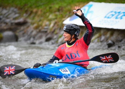 Mallory Franklin Great Britain kayak cross 2024 La Seu