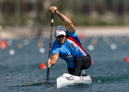 Martin Fuksa Samarkand canoe sprint 2024