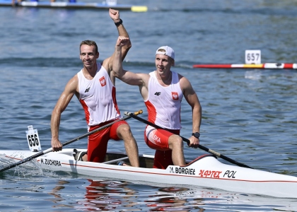 Mateusz Zuchora Mateusz Borgiel Poland canoe marathon 2024 Metkovic