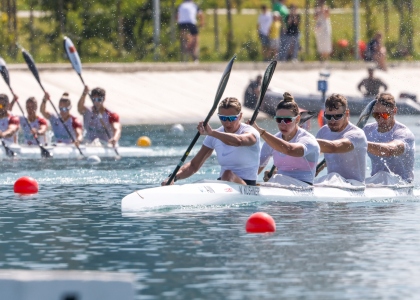 Mixed K4 canoe sprint Samarkand 2024