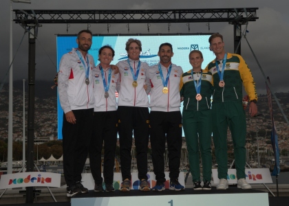 Mixed senior SS2 Madeira canoe ocean racing 2024