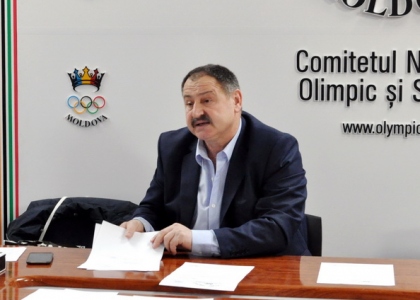 Moldova Kayak Canoe Federation President Iacob Buhna