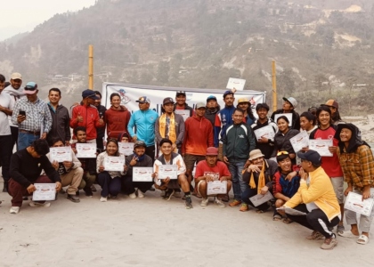Nepal canoe kayak slalom 2025