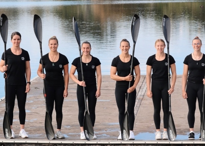 New Zealand Canoe Sprint womens team Paris 2024