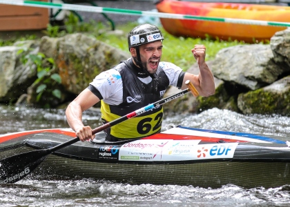 Nicolas Sauteur wildwater canoeing 2022