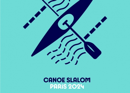 Paris pictogram canoe slalom