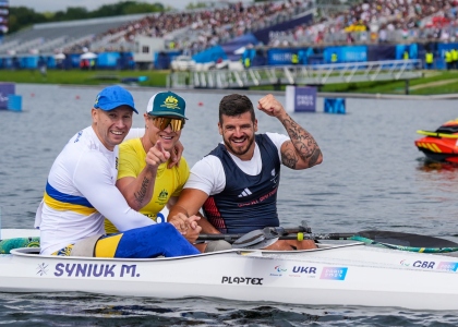 Paris 2024 Paracanoe medallists