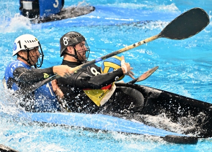 The German men's team won their fourth gold medal in a row The German men's team won their fourth gold medal in a row