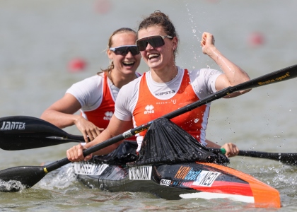 Selma Konijn Ruth Vorsselman Dutch canoe kayak sprint Szeged 2024