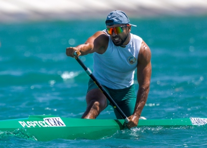 Shahriyor Daminov Samarkand 2024 Tajikistan canoe sprint