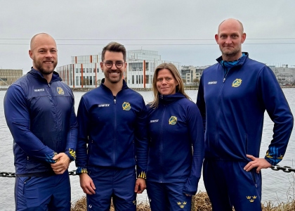 Sweden canoe sprint paracanoe coaching team 2025
