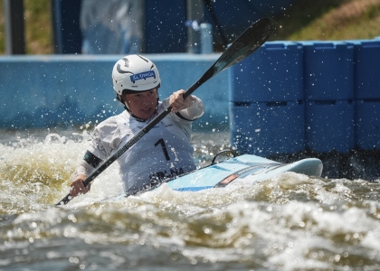 Tereza Kneblova Czechia kayak cross krakow 2026