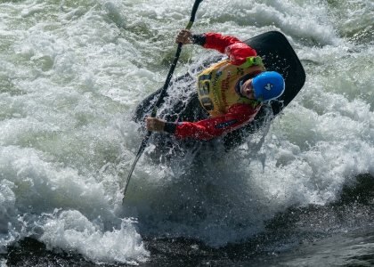 Tim Rees canoe freestyle kayak Plattling 2025