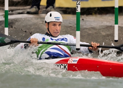 Titouan Castryck kayak slalom France Tacen 2025