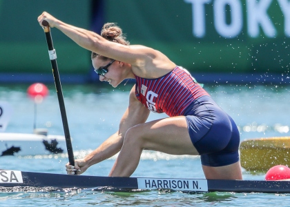 USA Nevin Harrison C1 200 canoe sprint Tokyo Olympics