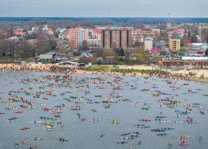 Vohandu Marathon Estonia 20th anniversary canoe kayak