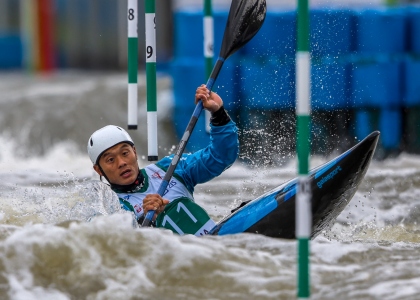 Xin Quan kayak slalom krakow 2024 china