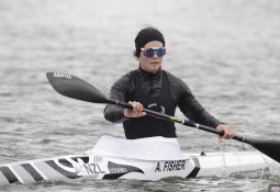 Aimee Fisher captured the women's K1 500m title in Brandenburg Aimee Fisher kayak sprint Brandenburg 2026