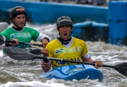 Martin Dougoud omen kayak cross Krakow 2024