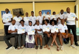 Angola Africa canoe sprint coaching course 2025