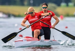 Canada Zoe Wojtyk Katie Vincent canoe sprint Milan 2025