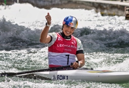 Fox goes back-to-back in C1 with medals in Prague and Augsburg Fox gold Augsburg