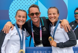 Gordon Walker Lisa Carrington Alicia Hoskin New Zealand Canoe Sprint 2024