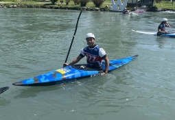 China's Hejie Zhang scripted kayak cross history in La Seu