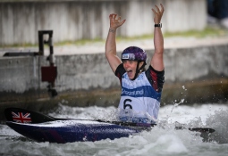 Kimberley Woods Great Britain K1 kayak slalom Augsburg 2025