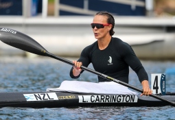 Lisa Carrington is returning to compete in Milan