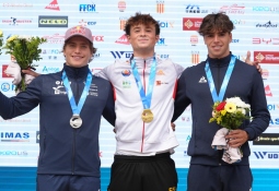 Oier Diaz Spain canoe slalom junior Foix 2025