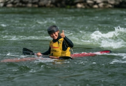 Ottilie Robinson-Shaw canoe freestyle kayak 2025 Plattling squirt