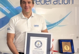 Sebastian Cuattrin is a Guinness World Record holder Sebastian Cuattrin World Record