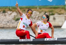 Spain Maria Corbera Antia Jacome canoe sprint 2024