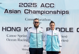 Timofey Yemelyanov and Tatyana Tokarnitskaya won titles in Hong Kong Timofey Yemelyanov Tatyana Tokarnitskaya Kazakhstan Canoe Marathon Hong Kong 2025
